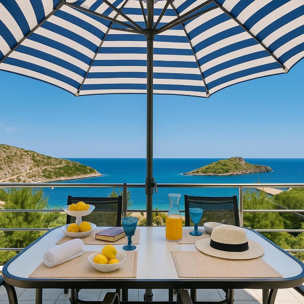Coastal Paradise Found - Komis' Private Pool Retreat Agios Nikolaos  Exterior photo